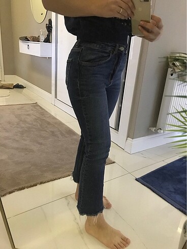 Zara Zara mini flare jean