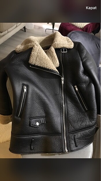 m Beden Biker ceket
