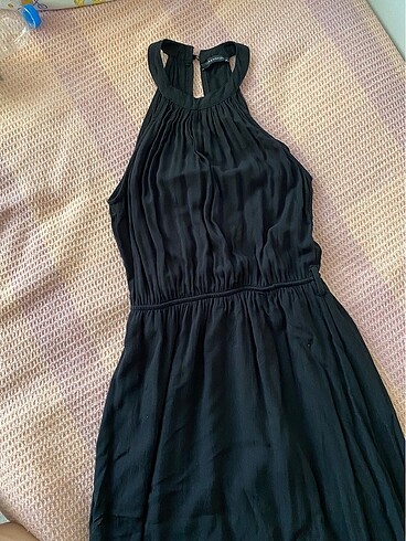 36 Beden Halter yaka elbise