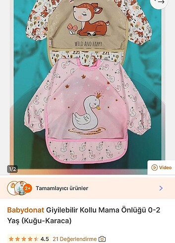 Bebek mama önlüğü 