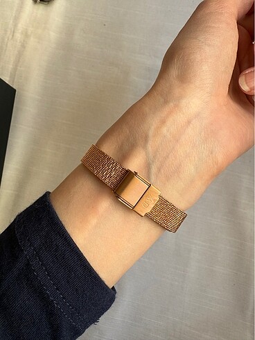  Beden altın Renk Daniel Wellington Quadro Pressed Melrose