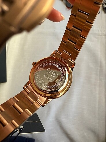  Beden altın Renk Daniel Wellington Iconic Link Kadın Saat