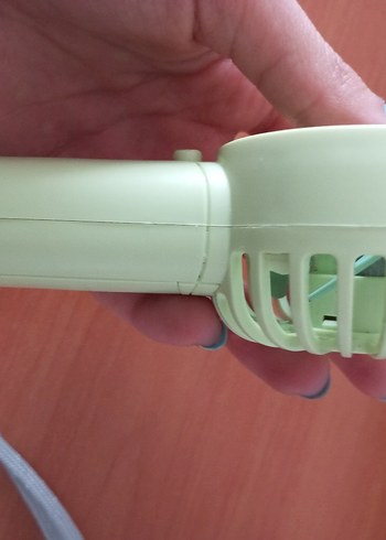 Yeşil Mini Taşınabilir El Vantilatörü - Görsel 2