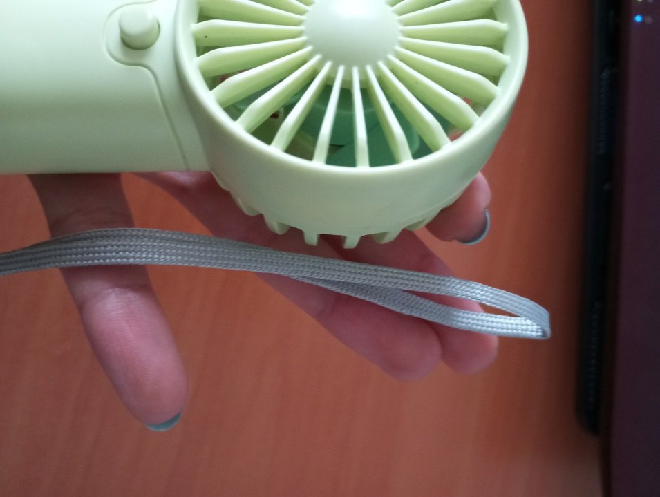 Yeşil Mini Taşınabilir El Vantilatörü - Görsel 3