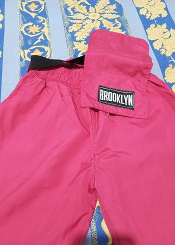 Pembe Bol Kesim Kadın Eşofman Altı - Görsel 6