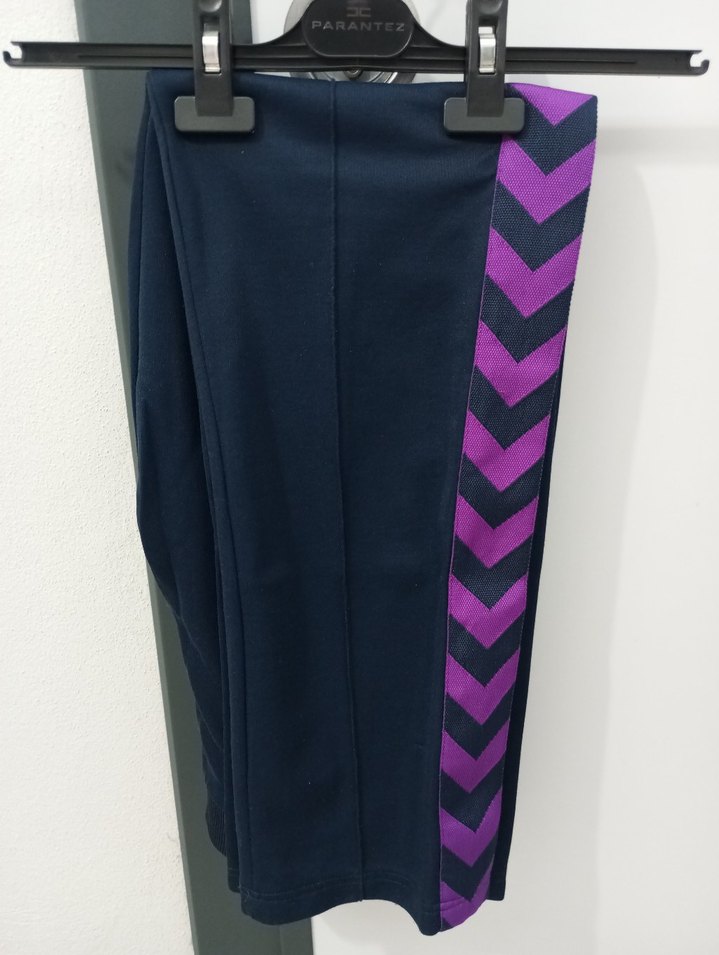 Hummel Lacivert Mor Kadın Eşofman Altı - Görsel 2