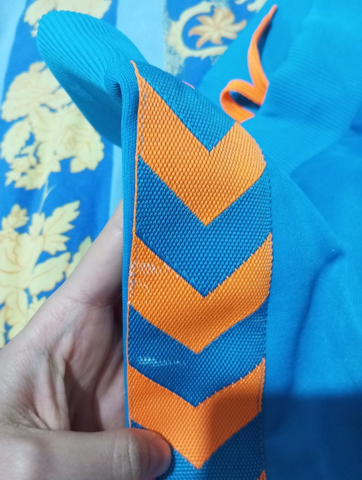 Hummel Turuncu Mavi Kadın Eşofman Altı - Görsel 5