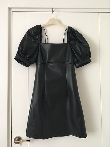 H&M H&M Suni deri elbise