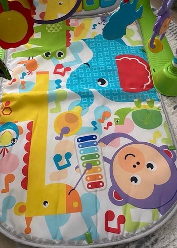 Fısher prıce Renkli Bebek Oyun Matı, Yumuşak ve Eğlenceli - Görsel 2