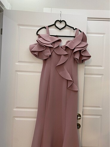 Çok şık uzun abiye - Görsel 8