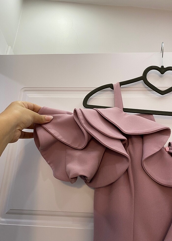 Çok şık uzun abiye - Görsel 3