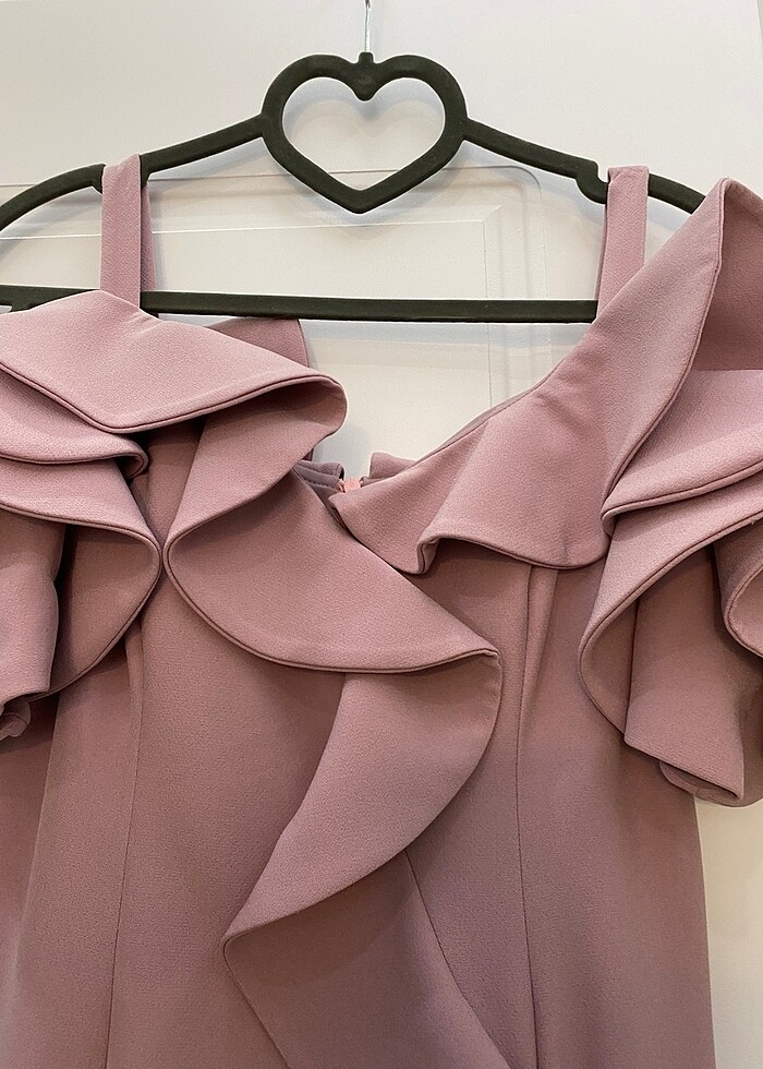 Çok şık uzun abiye - Görsel 4