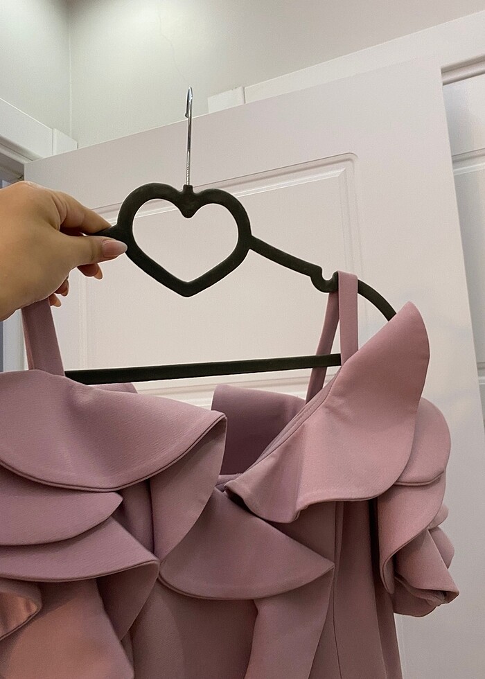 Çok şık uzun abiye - Görsel 5