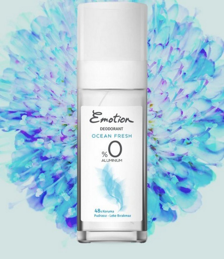 Emotion Ocean Fresh Alüminyumsuz Kadın Deodorant - Görsel 2