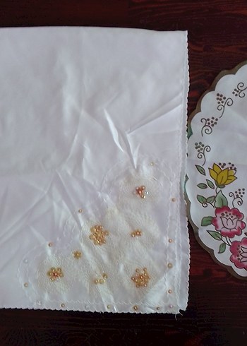 çeyiz bohçası ve tepsi örtüsü - Görsel 2