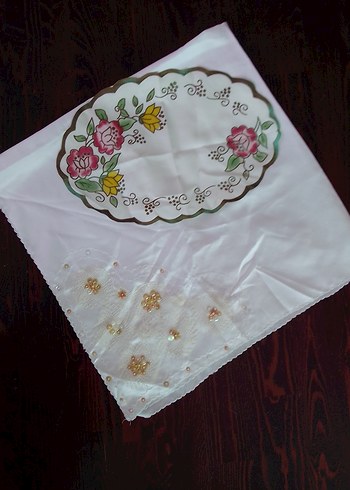 çeyiz bohçası ve tepsi örtüsü - Görsel 5