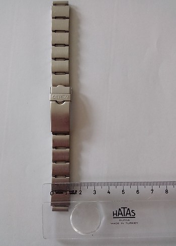 Gri Metal çelik Saat Kordonu - Görsel 7