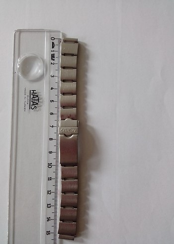 Gri Metal çelik Saat Kordonu - Görsel 6