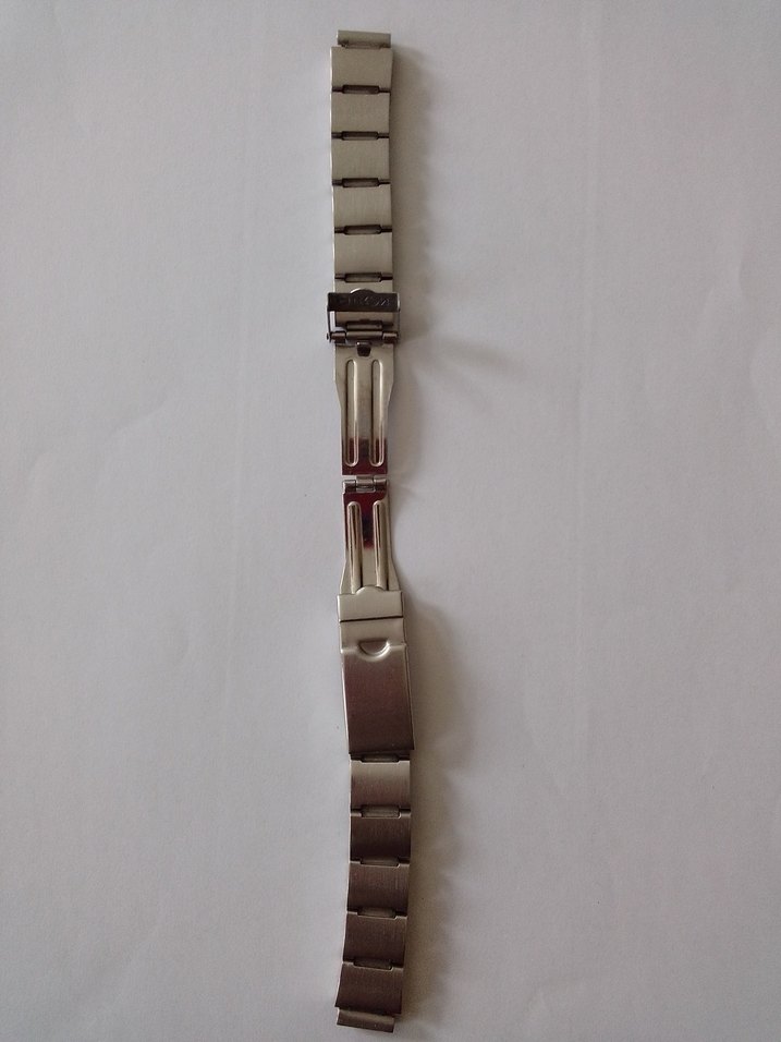 Gri Metal çelik Saat Kordonu - Görsel 4