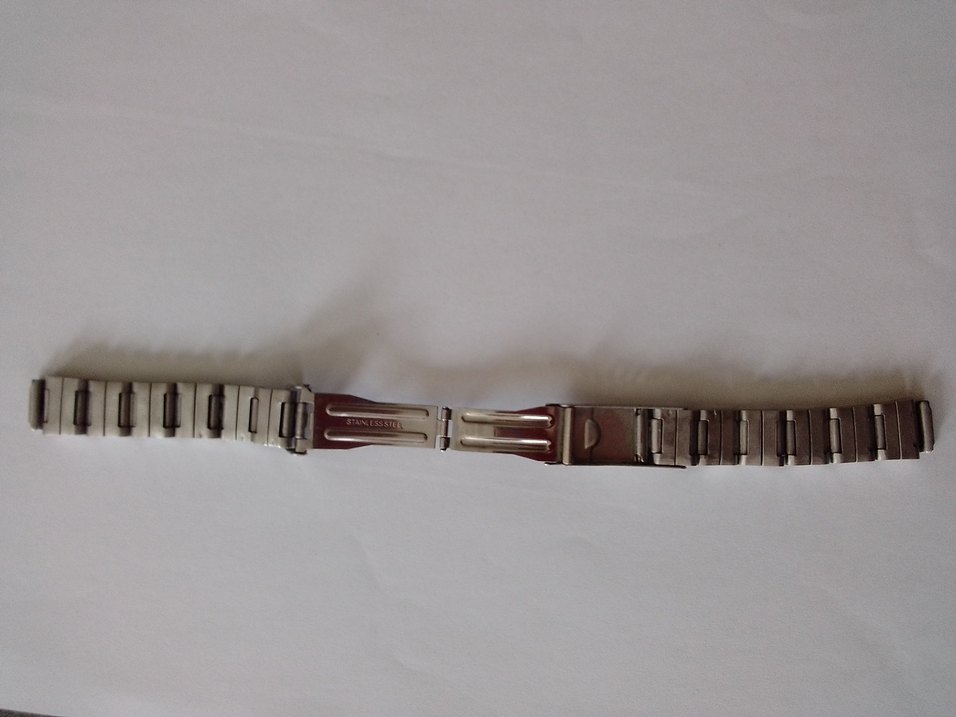 Gri Metal çelik Saat Kordonu - Görsel 5