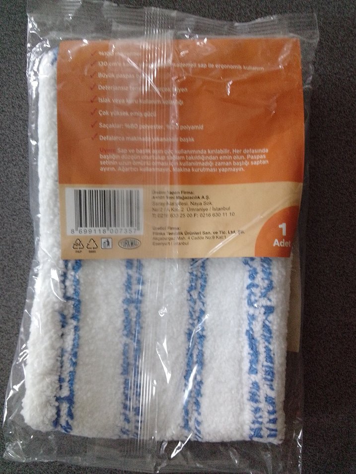 Mikrofiber Paspas Yedek - Görsel 2
