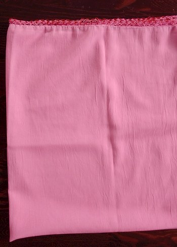 Pembe boncuk oyası Kadın Fular - Görsel 4