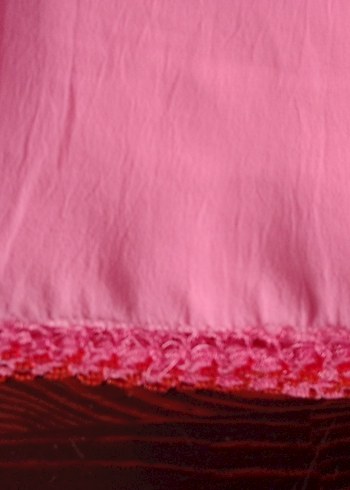 Pembe boncuk oyası Kadın Fular - Görsel 2