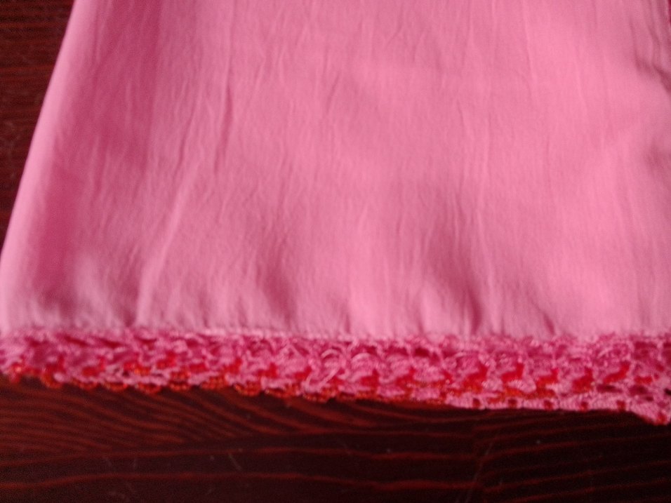 Pembe boncuk oyası Kadın Fular - Görsel 2