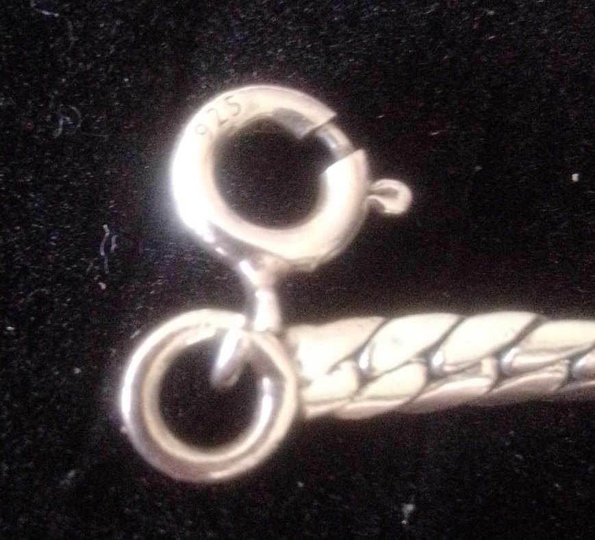 Kadın Zincir Detaylı 925 ayar gümüş Bileklik - Görsel 4