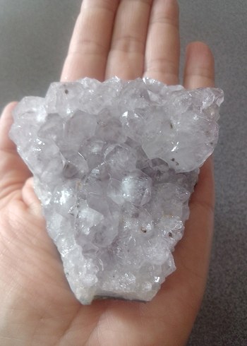 Doğal ametist taşı 250 gr - Görsel 9