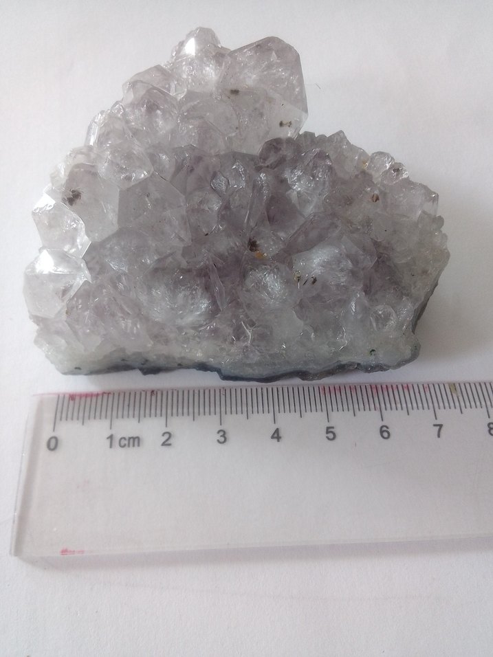 Doğal ametist taşı 250 gr - Görsel 5