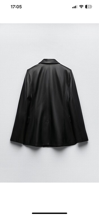 Zara Suni deri blazer