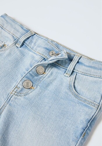 18-24 Ay Beden Zara flared saçaklı paça jean