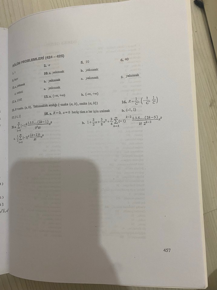 Genel Matematik 1 - Mustafa Balcı - Görsel 5