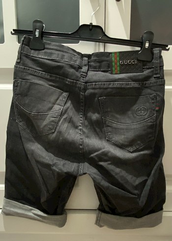 Gri Denim Kapri - Görsel 2