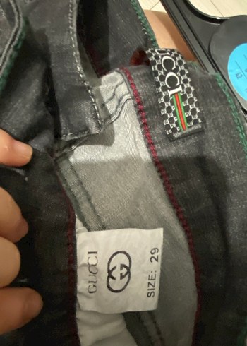 Gri Denim Kapri - Görsel 3