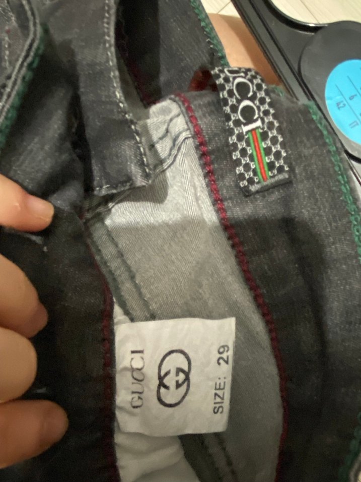 Gri Denim Kapri - Görsel 3