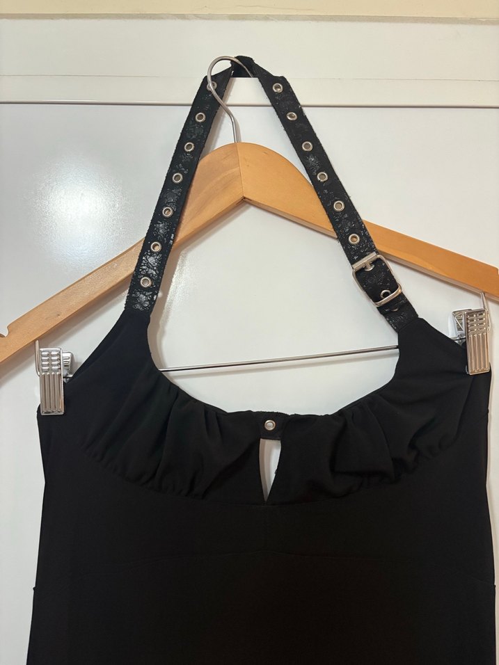 PoloGarage Midi Gotik Elbise - Görsel 3