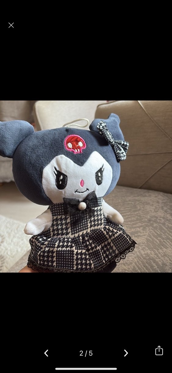 Kuromi Peluş Oyuncak - Görsel 2