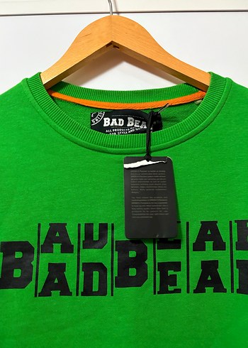 Bad Bear Yeşil Erkek Sweatshirt - Görsel 5