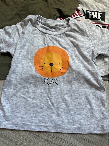 H&M 3 adet Bebek Tshirt 18-24 ay
