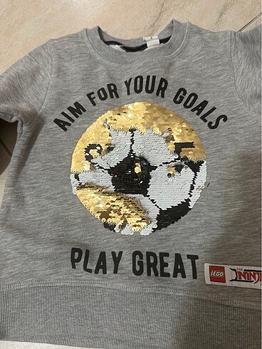 H&M H&M Lego sweatshirt 2-4 yaş