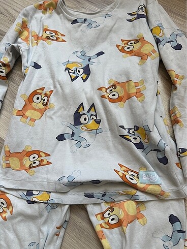Zara Zara Bluey çocuk pijama 5-6