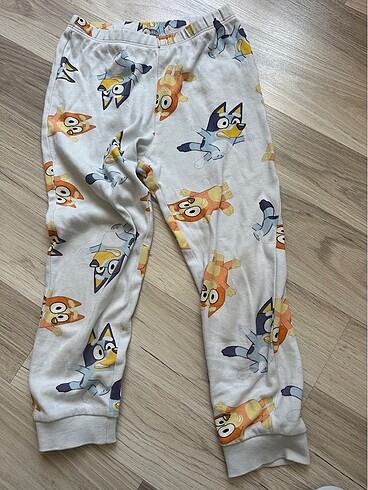 5 Yaş Beden mavi Renk Zara Bluey çocuk pijama 5-6