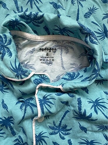 5 Yaş Beden mavi Renk Yazlık Çocuk Pijama 4-5 yaş