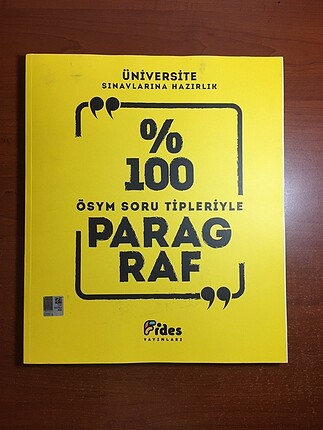 FİDES PARAGRAF SORU BANKASI