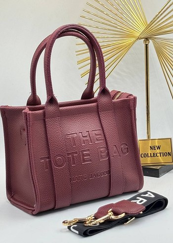 Marc Jacobs Pembe Deri Kadın Tote Çanta
