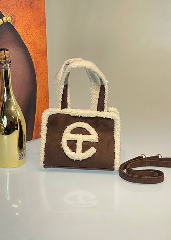 Ugg Kürklü Kadın Süet El Çantası