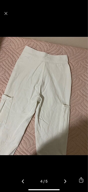 xs Beden beyaz Renk Beyaz pantolon