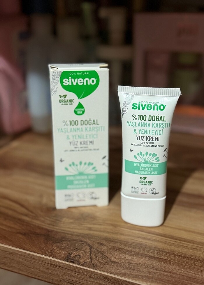 Siveno Yaşlanma Karşıtı ve Yenileyici Krem - Görsel 2